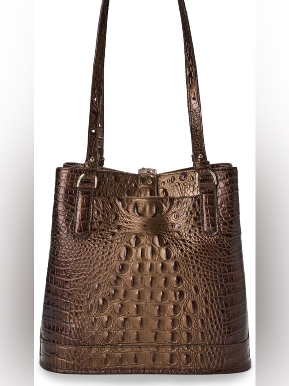 BRAHMIN FIORA Ganache Ombré Melbourne Bucket Bag NWT - Picture 11 of 17